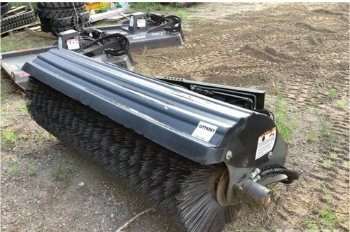 Щетка поворотная, угловая Bobcat 84.  2018г. - foto5